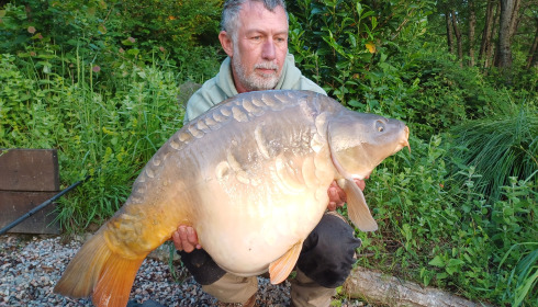A carp from MDP Lake, Feb 2025