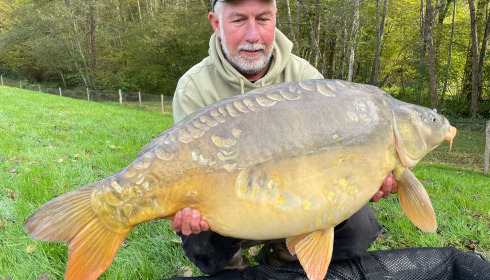 A carp from MDP Lake, Feb 2025