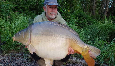 A carp from MDP Lake, Feb 2025