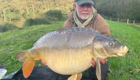 A carp from MDP Lake, Feb 2025