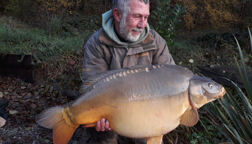 A carp from MDP Lake, Feb 2025