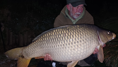 A carp from MDP Lake, Feb 2025
