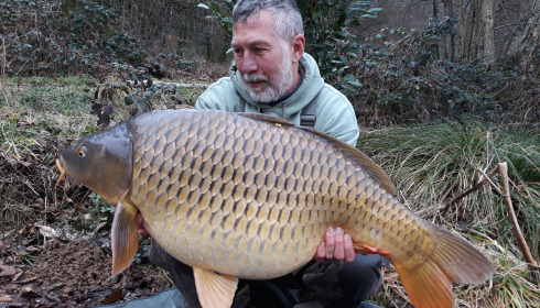 A carp from MDP Lake, Feb 2025