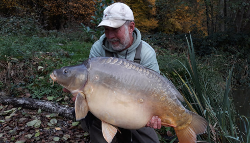 A carp from MDP Lake, Feb 2025