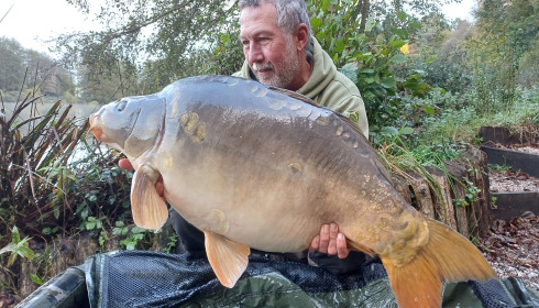 A carp from MDP Lake, Feb 2025