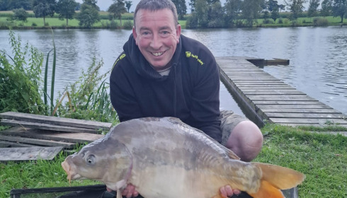 A 35 lb fish from Mystique, Mirror, Sep 2024