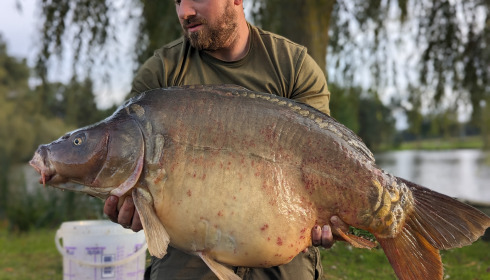 A 43 lb 1 oz fish from Mystique, Sep 2023