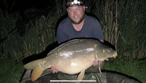 A 37 lb fish from Mystique, Mirror, Sep 2024