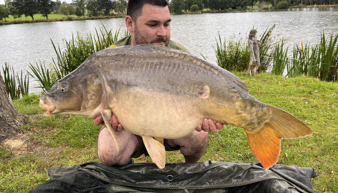 A 36 lb 11 oz fish from Mystique, Aug 2024