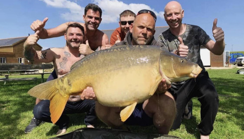 A carp from Mystique, May 2023