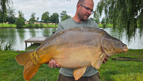 A 37 lb 15 oz carp from Mystique, Michael Barrett, Jul 2025