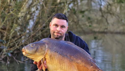 A 48 lb 10 oz fish from Old Oaks, Feb 2025