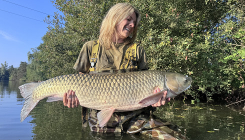 A 41 lb fish from Old Oaks, Jul 2025