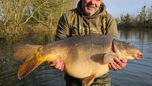 A carp from Old Oaks, Feb 2025