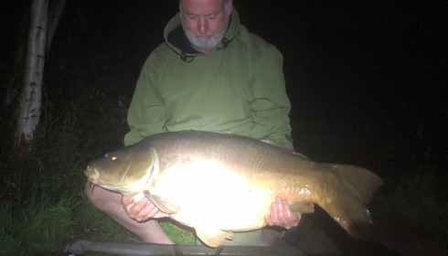A 51 lb fish from Old Oaks, Jun 2024