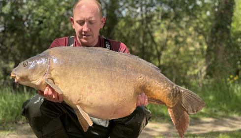 A 56 lb fish from Old Oaks, Another 50, Apr 2024
