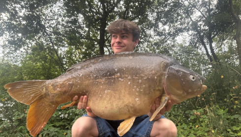 A 40 lb 4 oz fish from Old Oaks, Jul 2025