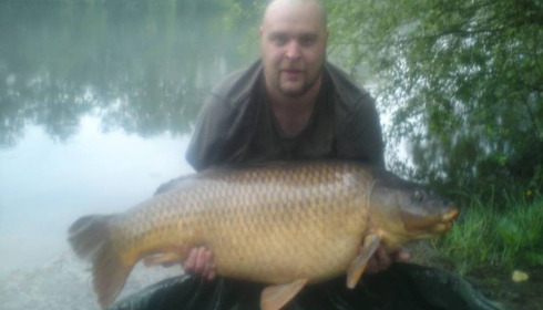 A 60 lb 2 oz carp from Old Oaks, Terry Campen, May 2013