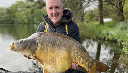 A 42 lb 8 oz carp from Old Oaks, Paul Burrows, Apr 2024