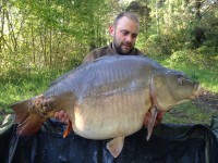 A 52 lb 4 oz carp from Old Oaks, Tom Swain, Apr 2014