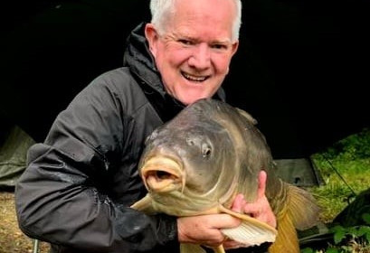 A 50 lb fish from Old Oaks, Stephen with 50Lb Mirror on Peg 5, Sep 2024