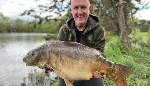 A 40 lb 8 oz carp from Old Oaks, Paul Burrows, Apr 2024