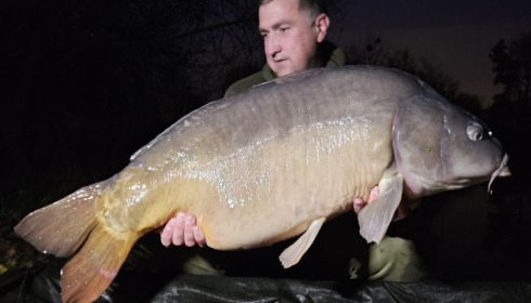 A 53 lb 6 oz fish from Old Oaks, Nov 2024