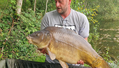 A 43 lb fish from Old Oaks, carp 1, Jul 2024
