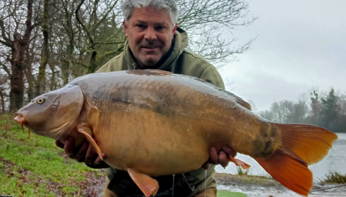 A carp from Old Oaks, Feb 2025