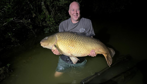 A 79 lb 6 oz carp from Old Oaks, Jun 2025