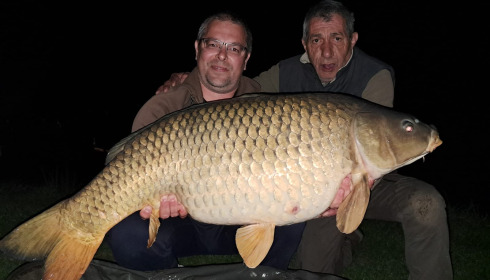 A 46 lb 2 oz carp from Ragon, Chris Lafaille, Apr 2025