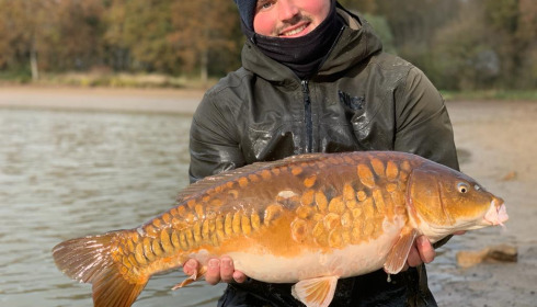 A carp from Ragon, Annual Netting, Jan 2024