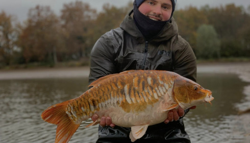 A carp from Ragon, Netting, Jan 2024