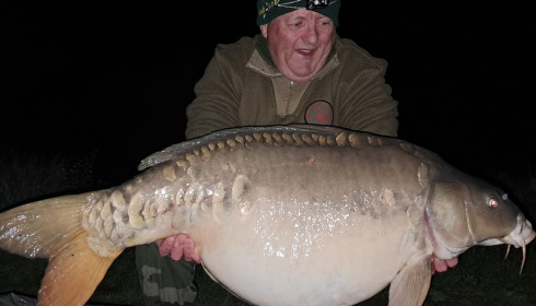 A 52 lb carp from Ragon, Apr 2025