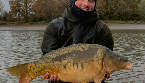 A carp from Ragon, Annual Netting, Jan 2024