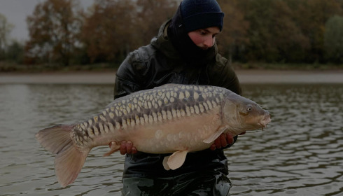 A carp from Ragon, Netting, Jan 2024