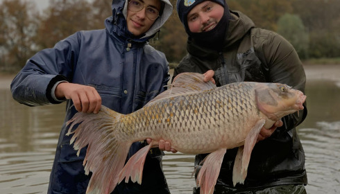 A carp from Ragon, Netting, Jan 2024