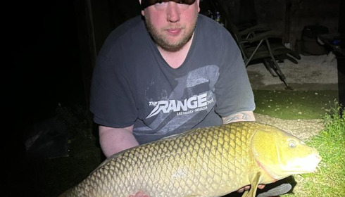 A 20 lb 11 oz fish from Renarde, First carp, Sep 2023