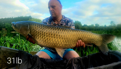 A 31 lb fish from Seigneurie, Aug 2024