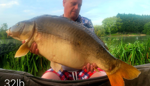 A 32 lb fish from Seigneurie, Aug 2024