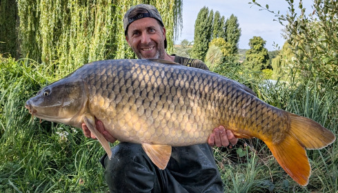 A 38 lb fish from Seigneurie, Common, Aug 2025