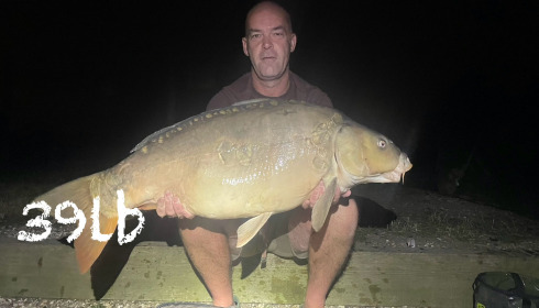 A 39 lb fish from Seigneurie, Aug 2024