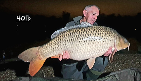 A 40 lb carp from Seigneurie, Oct 2024