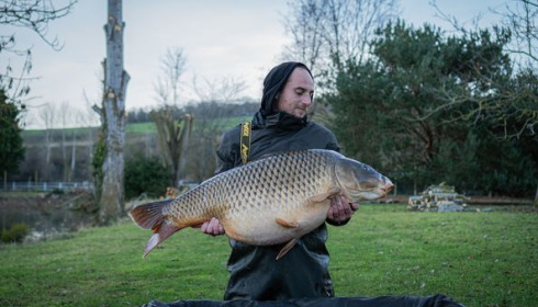 A 60 lb carp from Seigneurie, Kevin, Dec 2023