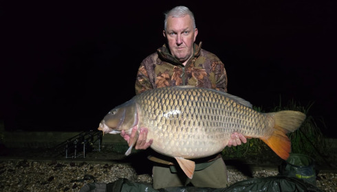 A 58 lb fish from Seigneurie, Stunning common, Oct 2024