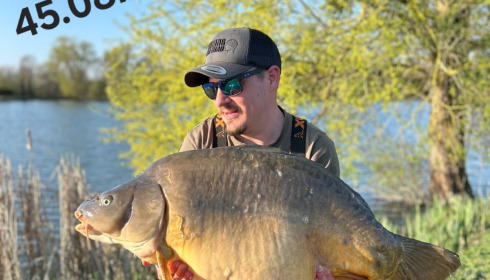A 45 lb 8 oz fish from Seigneurie, Apr 2025