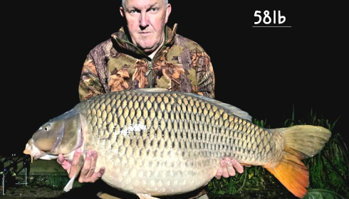 A 58 lb carp from Seigneurie, Oct 2024