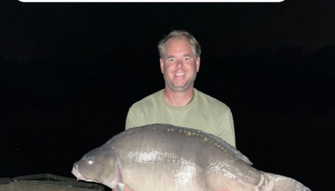 A fish from Seigneurie, Mirror carp, Oct 2023
