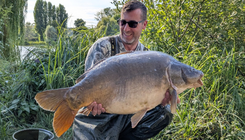 A 44 lb 4 oz fish from Seigneurie, 1 Eyed mirror, Aug 2025