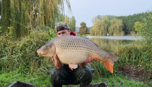 A 34 lb fish from Seigneurie, common, Oct 2024